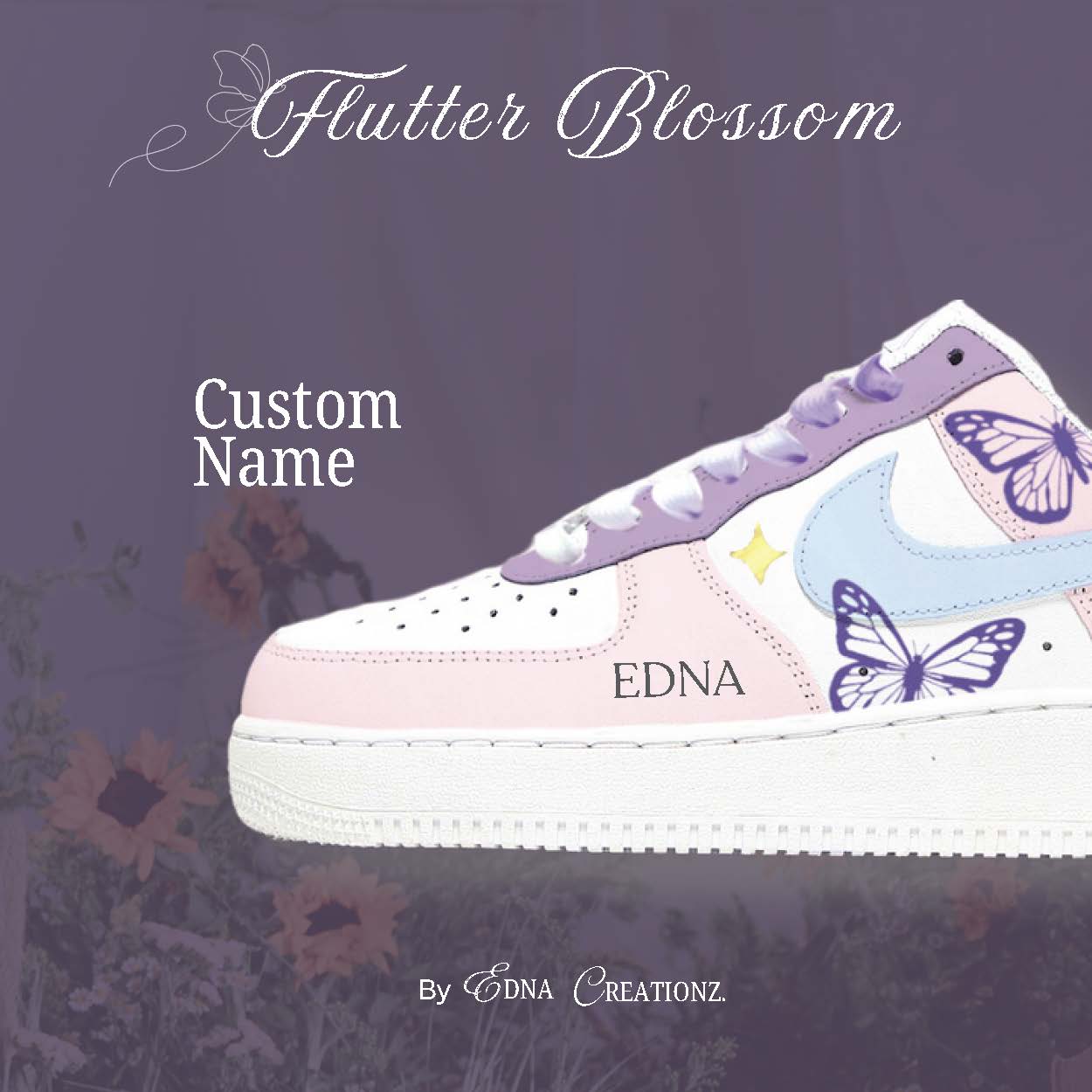 Flutter Blossom -  Amethyst Glow